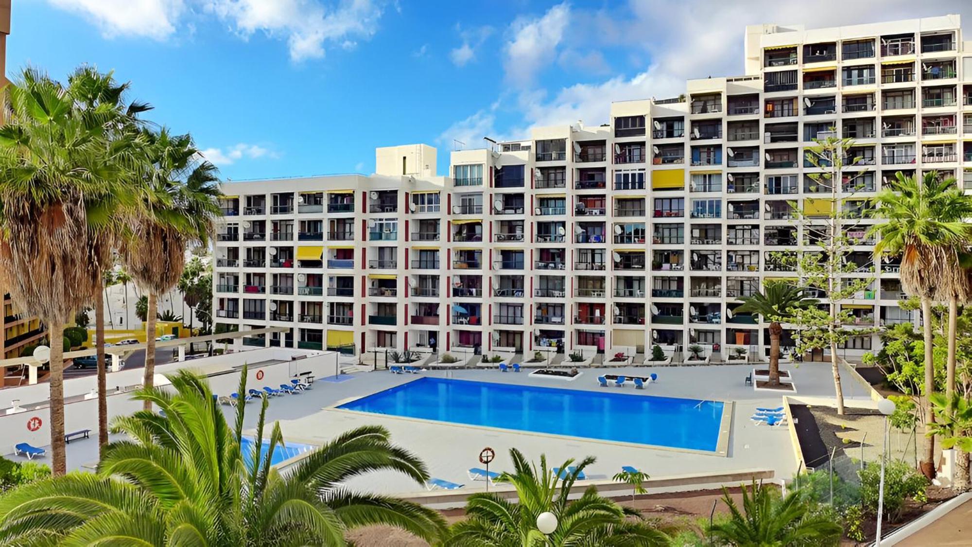 Blanco&Azul - Comfortable Ocean View Apartment Next To The Beach Playa de las Americas  Exteriör bild